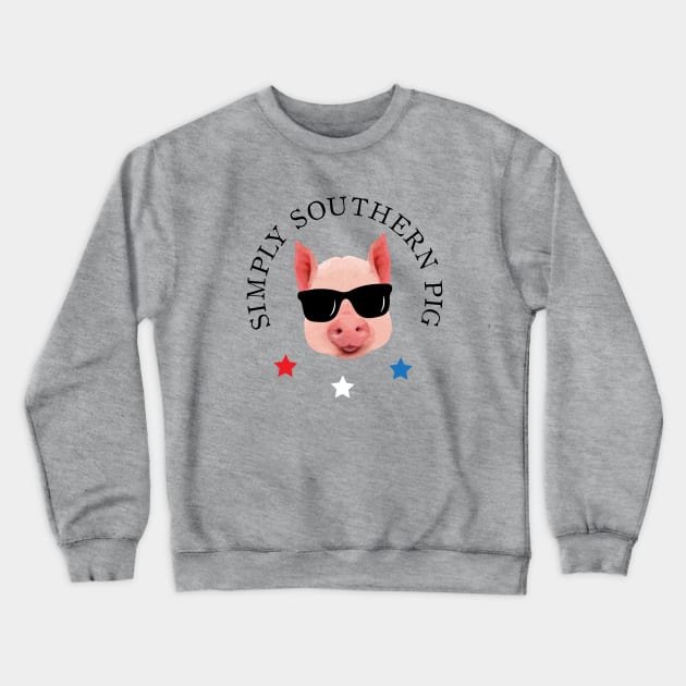 Simply Southern Pig Crewneck Sweatshirt by diardo